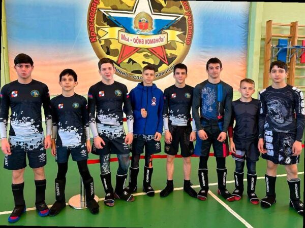 Сочинская сборная выиграла второе место на краевом турнире по рукопашному бою
