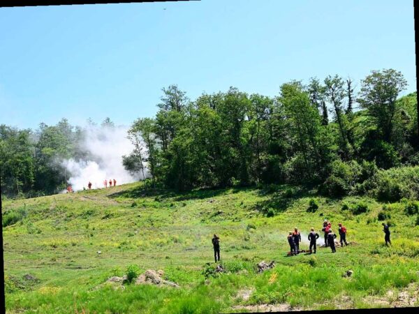 Учения по ликвидации чрезвычайной ситуации в Сочинском нацпарке