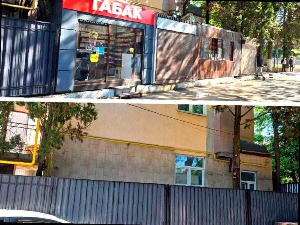 В Адлере ликвидировали незаконные торговые точки