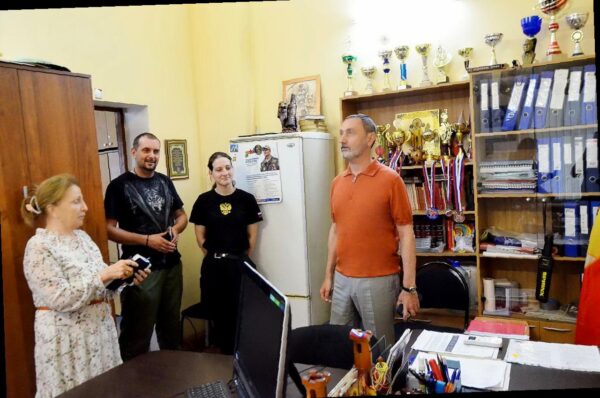 «Виктор Тепляков посетил офис казачьего общества Центрального района»