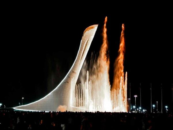 Поющий фонтан в Сириусе откроется в середине ноября