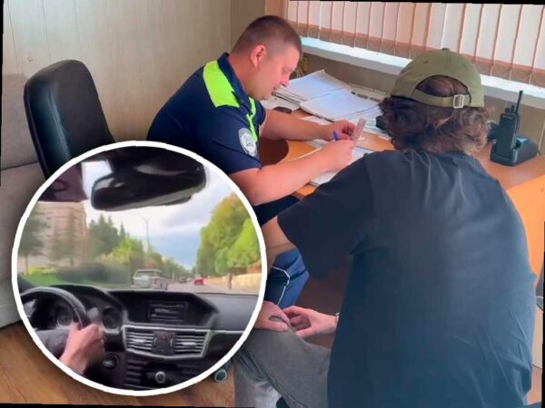 В Сочи оштрафовали водителя за опасную езду по городу