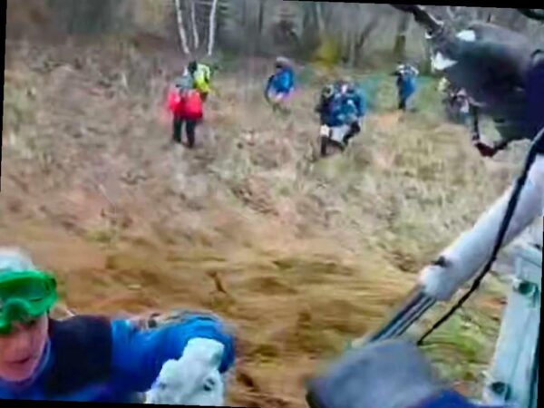 Туристы, застрявшие в горах Сочи, спасены вертолетом