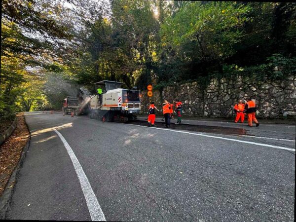 В Сочи начался ремонт Новороссийского шоссе