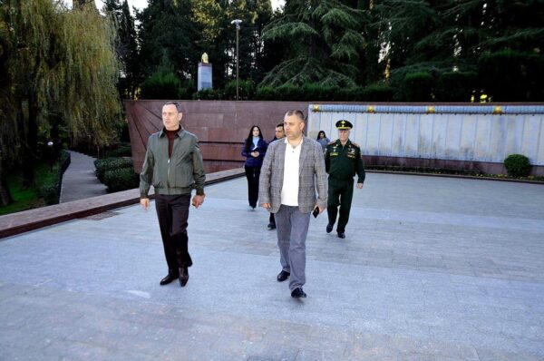 «Виктор Тепляков провел проверку на Завокзальном мемориальном комплексе»