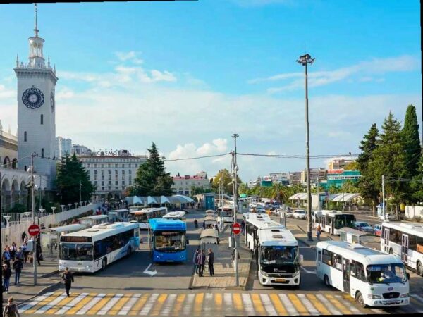 Перед автовокзалом Сочи уберут пешеходный переход