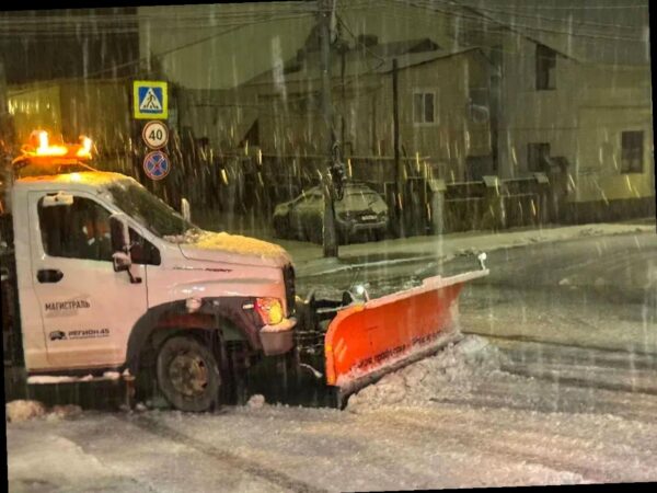 В Красной Поляне выпал первый снег