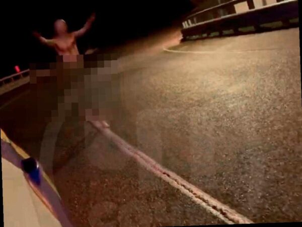 Голый мужчина пугал водителей на трассе в Сочи