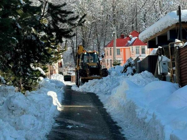Сильный дождь и снег ожидаются в Сочи 8-9 февраля